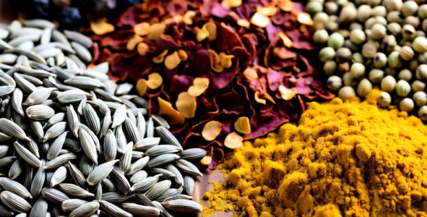 معرفی انواع ادویه جات