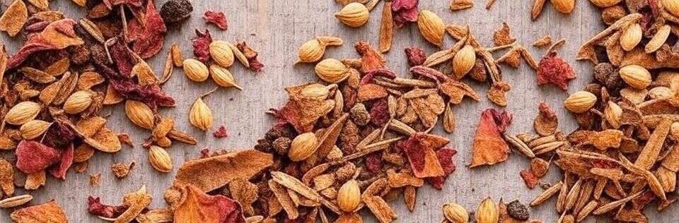 ادویه جات | مرجع کامل انواع ادویه، خواص، مضرات و دستور پخت. ادویه های اورگانیک